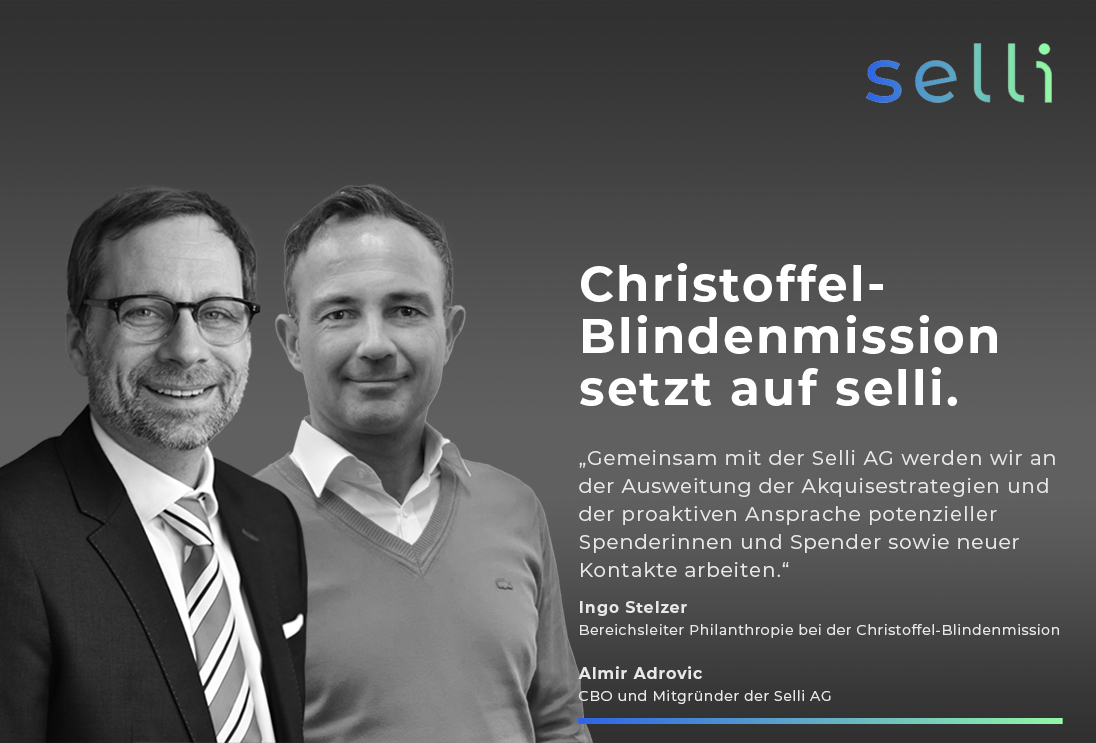 Ingo Stelzer und Almir Adrovic im Porträt (von links nach rechts) Bildquelle: Selli AG