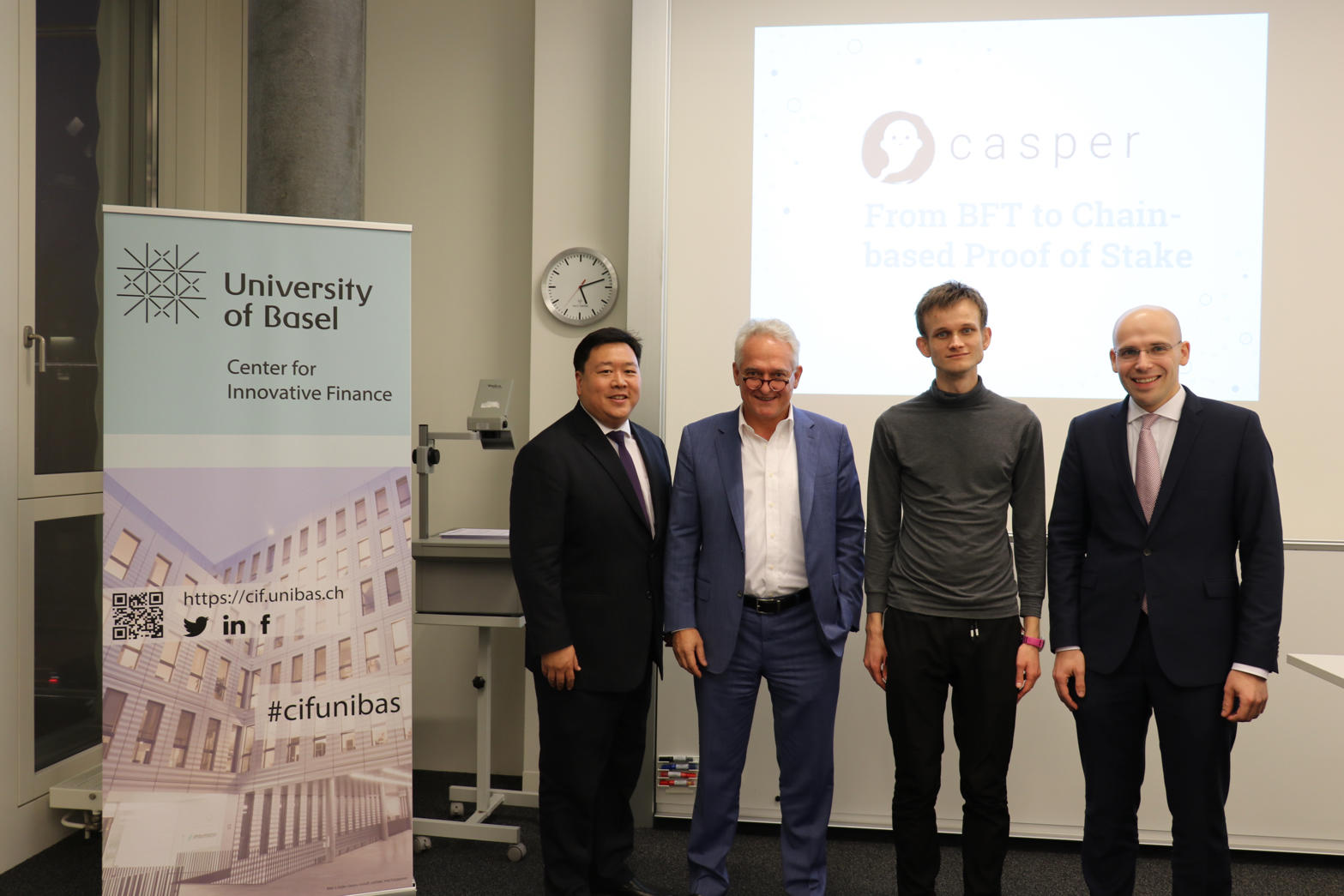 Switzerland's oldest university, the University of Basel, has awarded an honorary doctorate to Ethereum co-founder Vitalik Buterin.